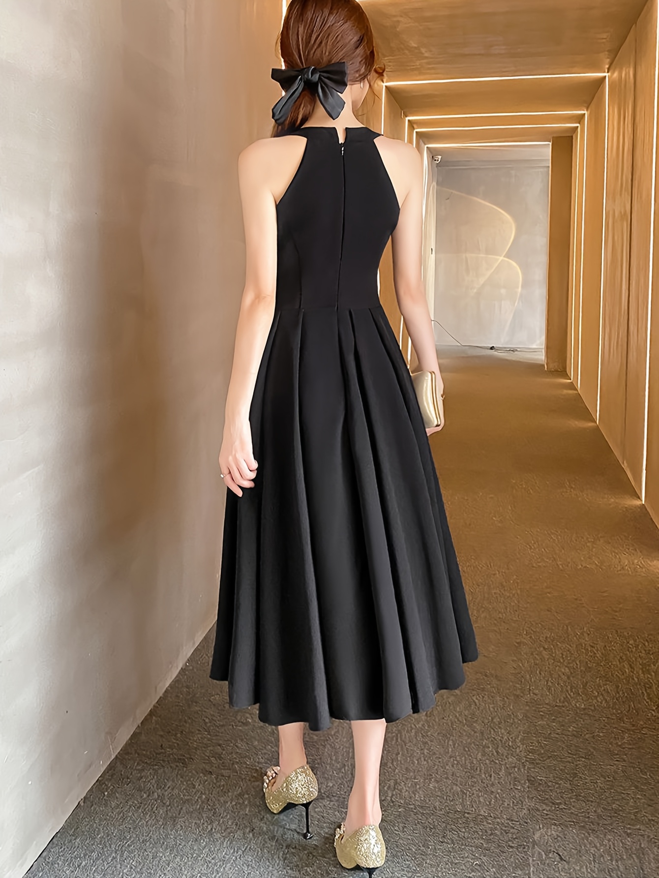 corporate evening dress 3D Floral Cape Ball Gown by Elizabeth KGL1939 main image 0