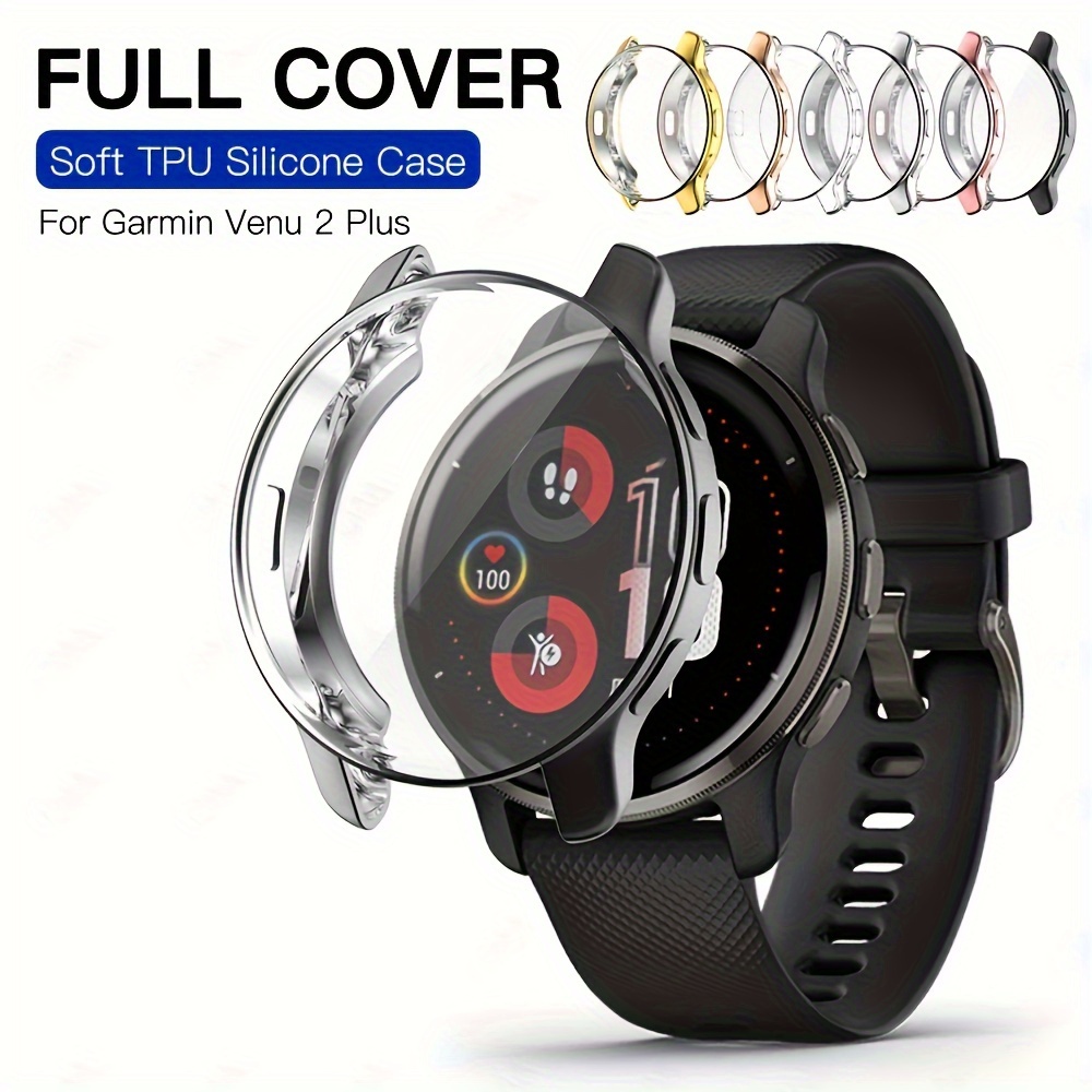 For Garmin Fenix 7 7X 7S Pro Solar Sapphire Smart Watch TPU Case Protector  Cover