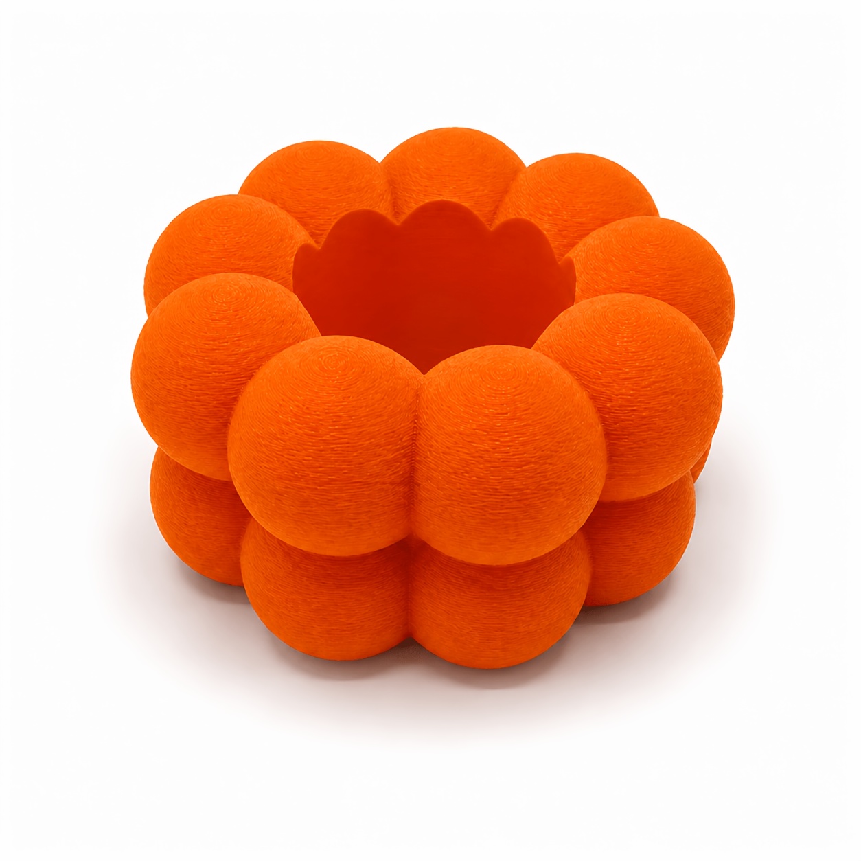 TEMU 1 stuks Oranje Bubble Tealight Kaarsenhouder, Moderne Ronde Votive Kaarsenstandaard voor Tafel, Slaapkamer, Woonkamer en Huisdecoratie, Kaars