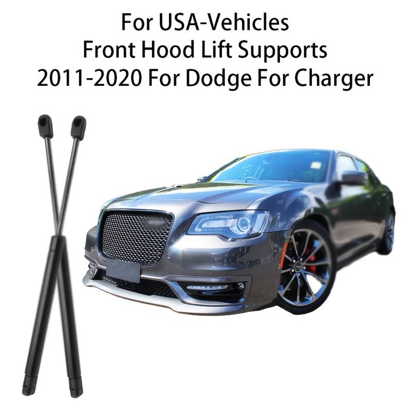 2x SDP4 Front Hood Lift Supports For 2011-2020 Dodge Charger – 13.62" Extended