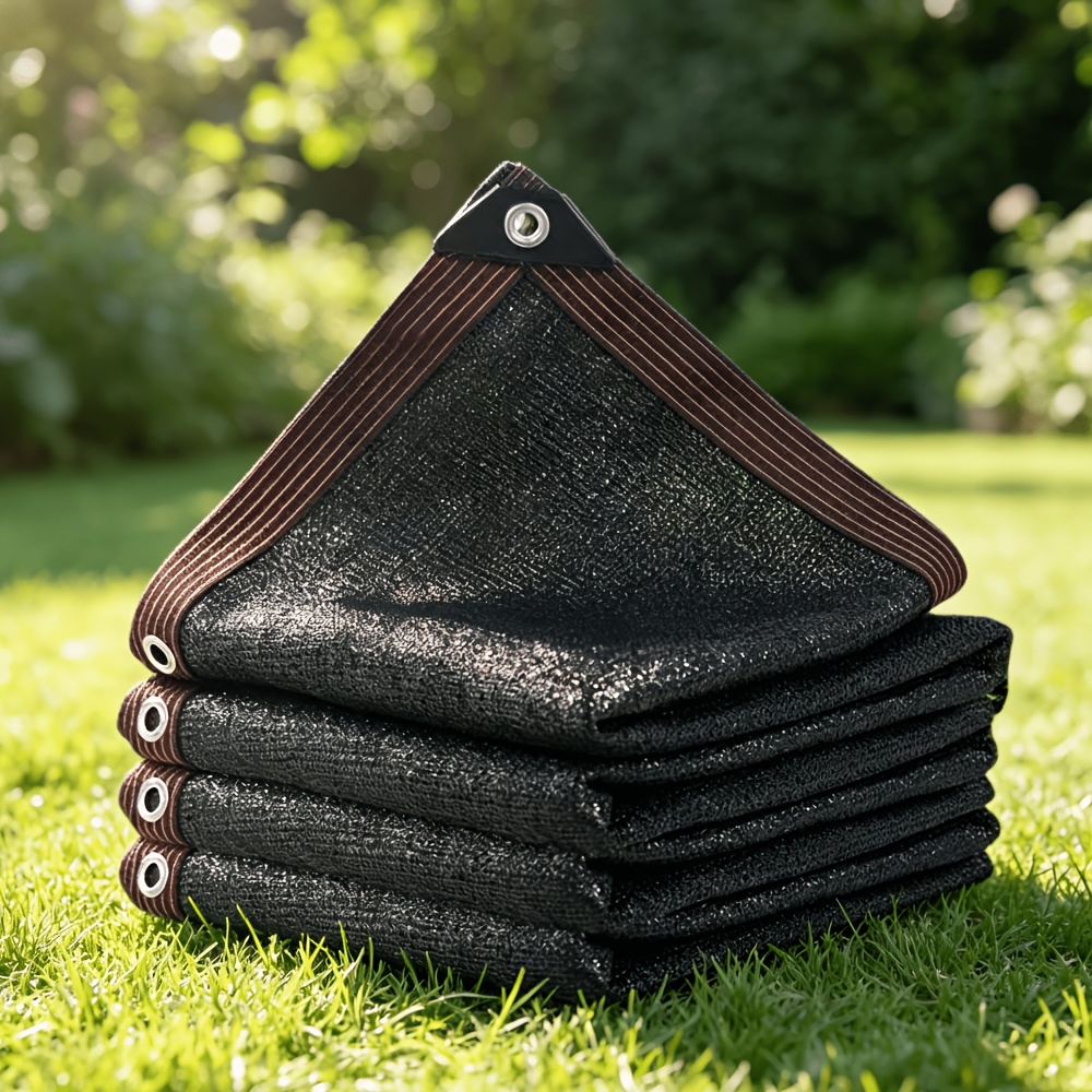 Image of Shading Net - Sunscreen Net Is Suitable For Garden , Plant Shading Sails, Greenhouse Outdoor Pergolas, Lawns, Swimming Pools, Kennels, Chicken Coops, Simple Hanging Shading Net Covers