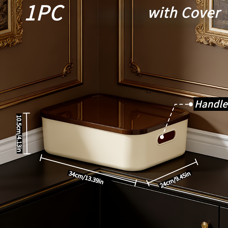 4pcs storage box set a multifunctional storage solution with a   that   closet space Product details 8