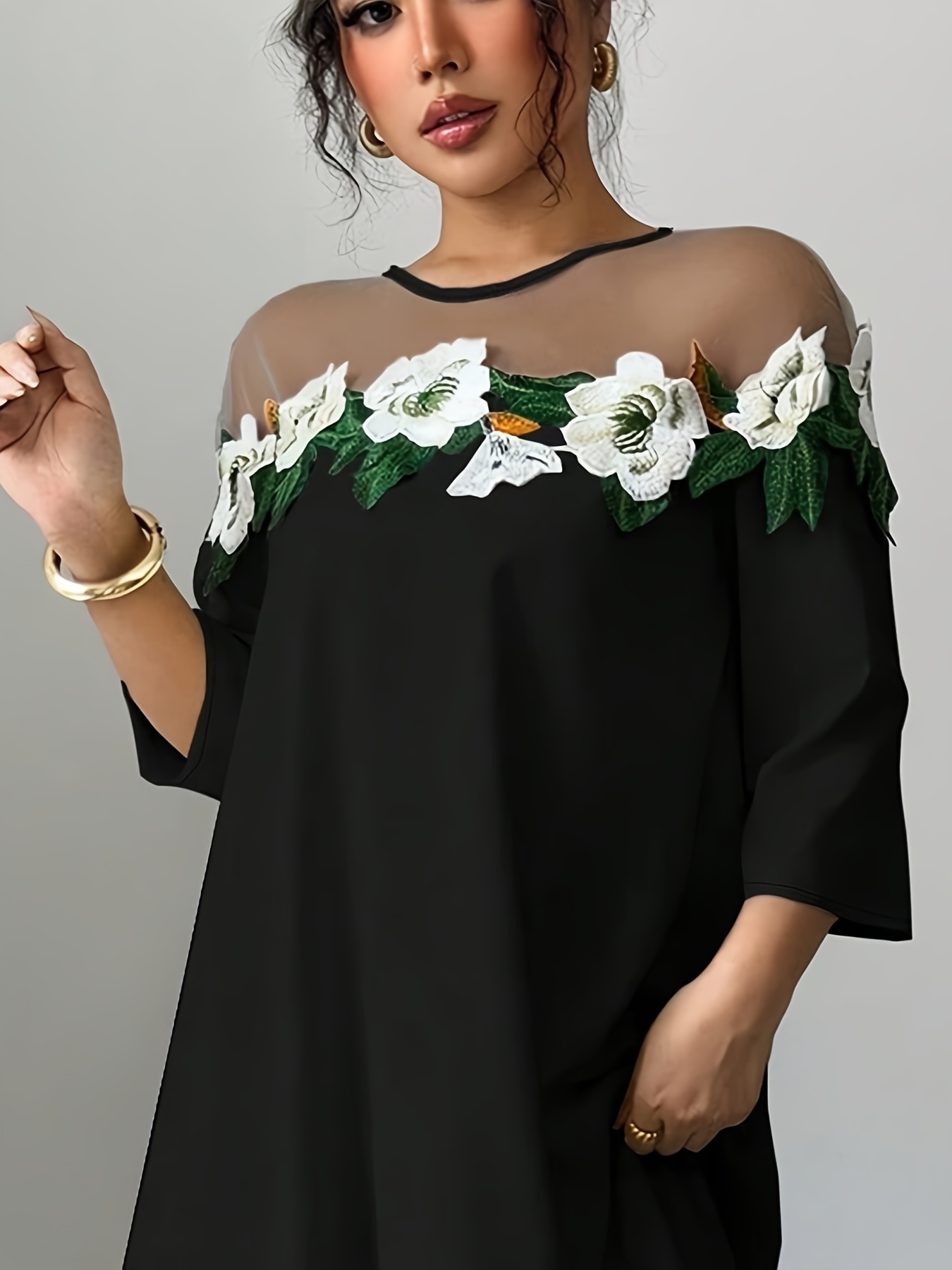 slim fit dress slacks Floral Long Sleeve Off The Shoulder Neckline Maxi Gown – John Paul Ataker