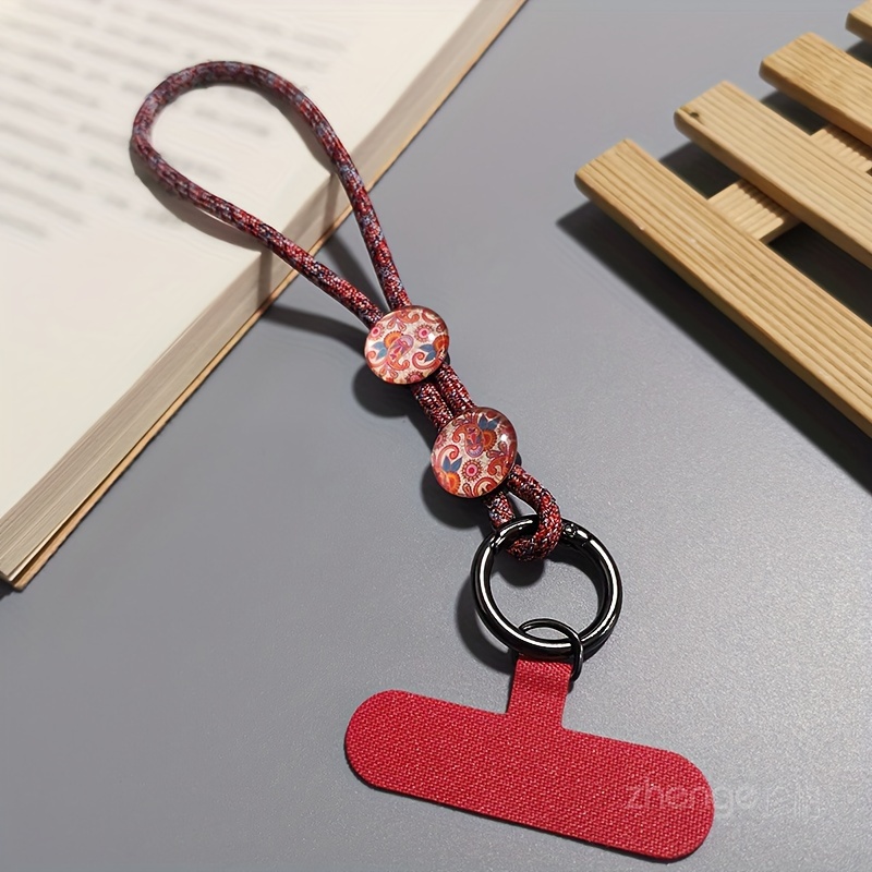 Kristall-Handyanhänger Mit Handschlaufe – Elegant, Aus Glasperlen, Als Armband Oder Tascheanhänger