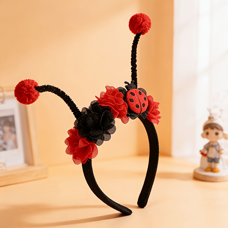 TEMU con forma de y abeja amarilla/, un lindo adorno para la cabeza para fiestas, festivales, cosplay, sesiones de fotos al y otras ocasiones