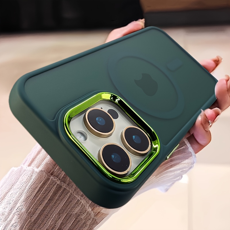 Luxury phone case suitable for iPhone 11, 12, 13, 14, 15, 16 Plus Pro Promax X XSMAX, featuring TPU design and magnetic wireless charging functionality/ MKLCXK, Daily Use Cover, Smartphone Case, Premium Look, Sleek Design, Flexible Material, Durable Cover, Protective Cover, Slim Phone Protector, Mobile Shoppers, iPhone Users