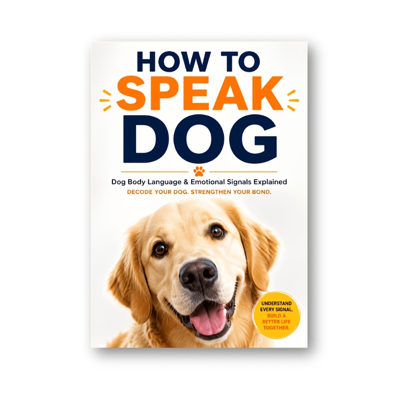 How to Speak Dog: A Complete Family Guide to Dog Body Language, Emotions, Signals, Stress Signs, and Understanding What Your Dog Is Really Saying