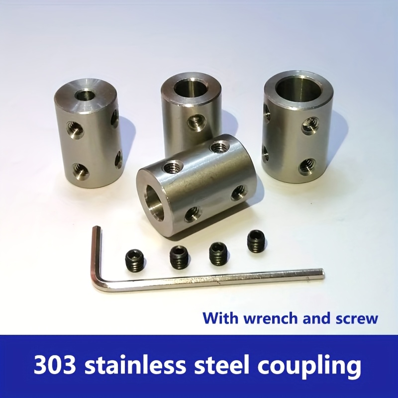 6-Pack 1” To 1-1/8” Crank Shaft Sleeve Adapter W/ 1/4” Keyway – For Gas Engines