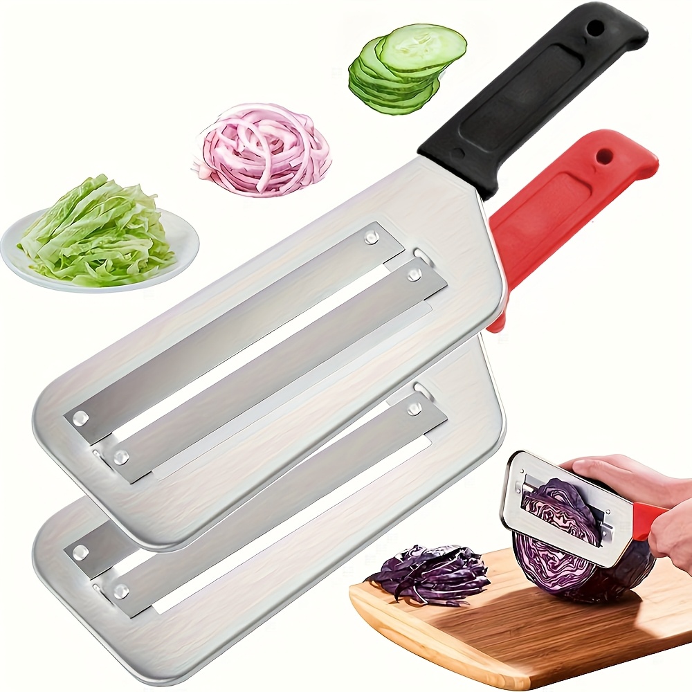 

1pc Stainless Steel Cabbage - Sharp Vegetable For Sauerkraut, Coleslaw, Salad - Metal Ergonomic - No