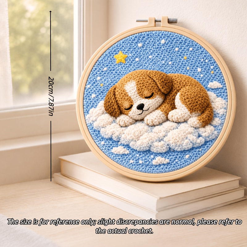 Animal Punch Needle Embroidery Kit for Adults