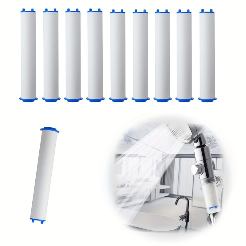 Orijinal PP Pamuk Duş Başlığı Filtresi Yedeği - Yüksek Sıkıştırma Pamuk Çekirdeği - Çeşitli Duş Başlıkları İçin Uygun - Doğrudan Değiştirme - Dayanıklı - İnce Uyum - Verimli Performans - Polipropilen Malzeme