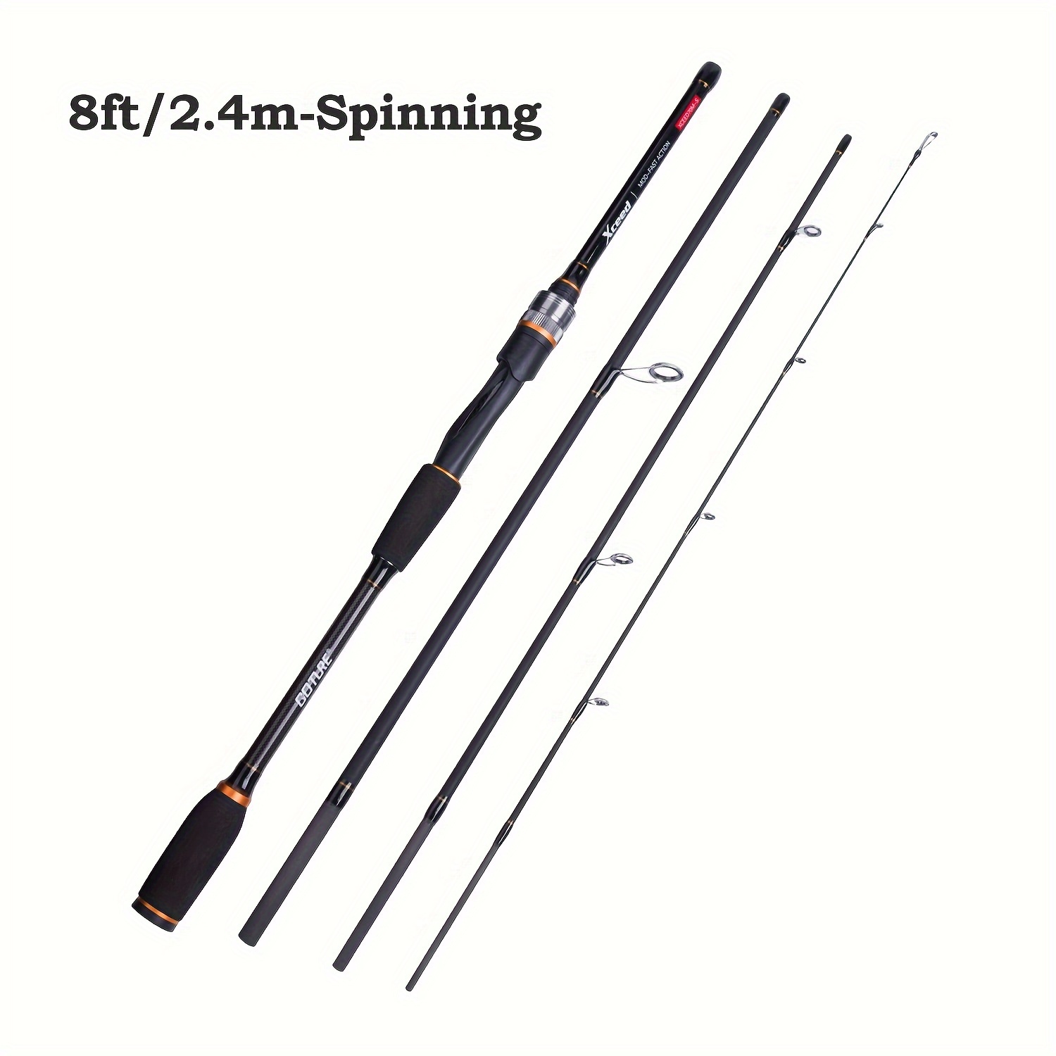 Xceed 1.98m Carbon Spinning/casting Fishing Rod M/mh - Temu New Zealand
