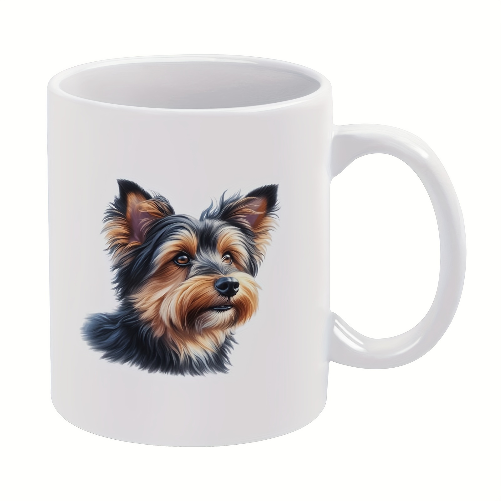 

1pc 11oz Mug, Bar Coffee Mug, Australian Terrier, Gift For Friends, Sisters, Coffee Drinker, Owner, Ceramic Cup, Christmas Gift