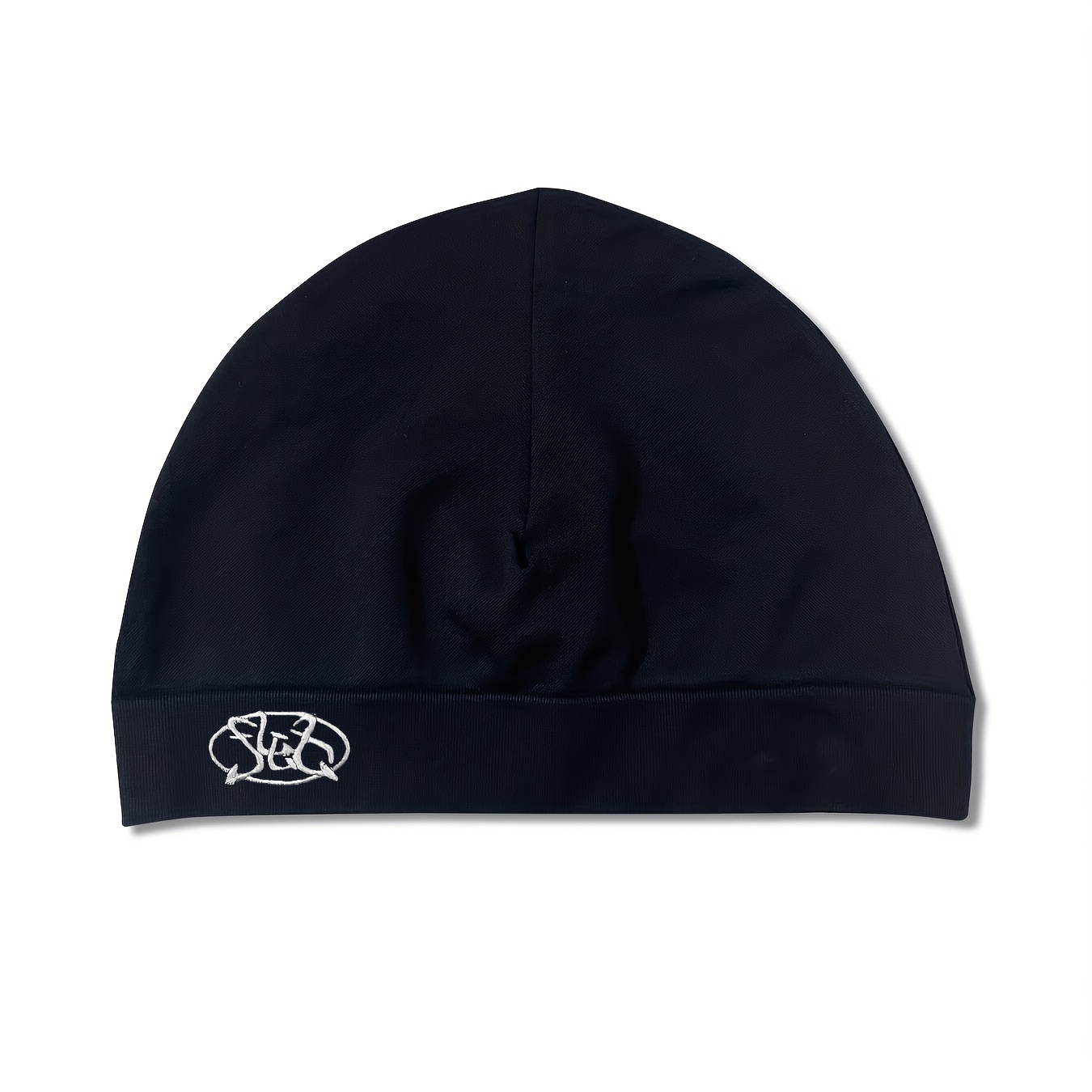 TEMU Men's Lightweight Embroidered Beanie Hat - Stylish Geometric Pattern, Comfortable Knit Fabric, Perfect For Outdoor Sports & Casual Wear, Outdoor