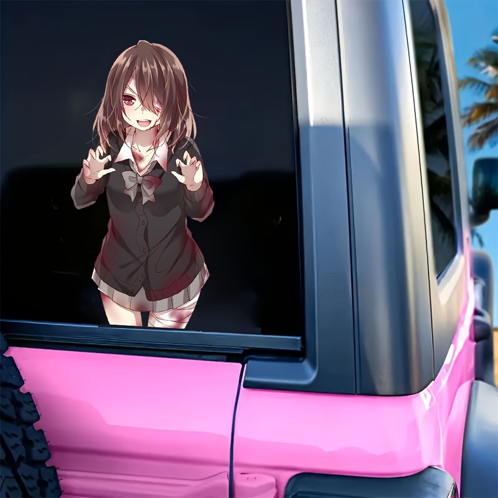 Car Stickers Anime Sex Doll Cartoon Decor Waterproof Decals - Temu