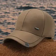 everyday essential premium mens baseball cap sun protection stylish solid color dad hat for outdoor sports perfect gift for dad details 0