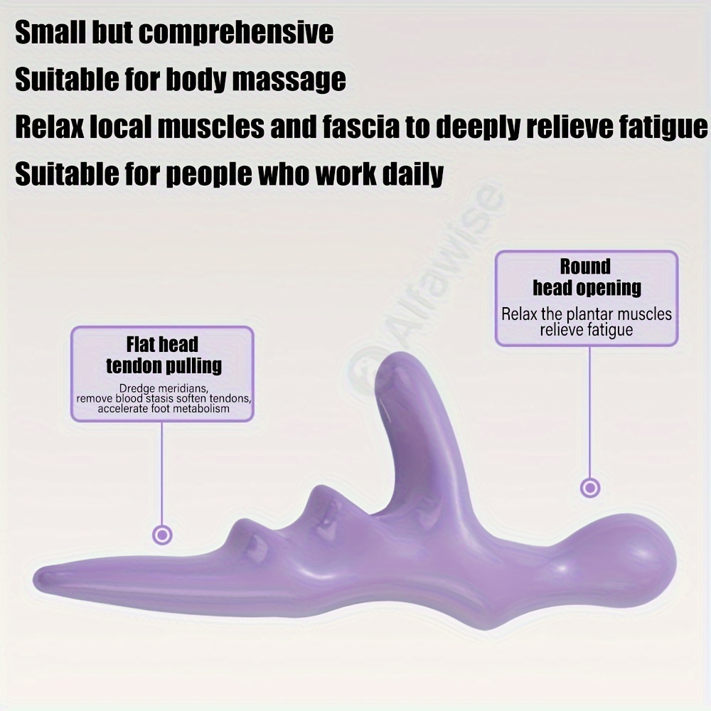 Эргономичный Ручной Массажный Инструмент для Глубокого Расслабления Тканей - Полное Расслабление Мышц и Облегчение Усталости, Идеально для Плантарного Фасциита подробные сведения 2