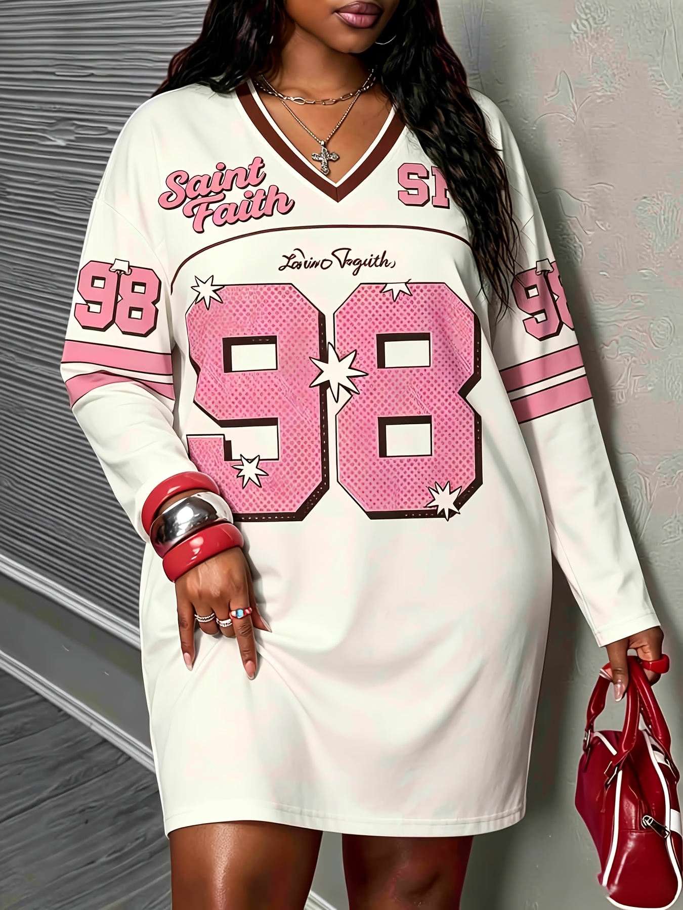 jersey dress for women sold on Temu United States