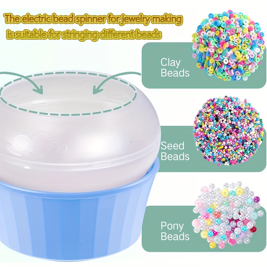 electric bead spinner bracelet making kit clay bead spinner Temu