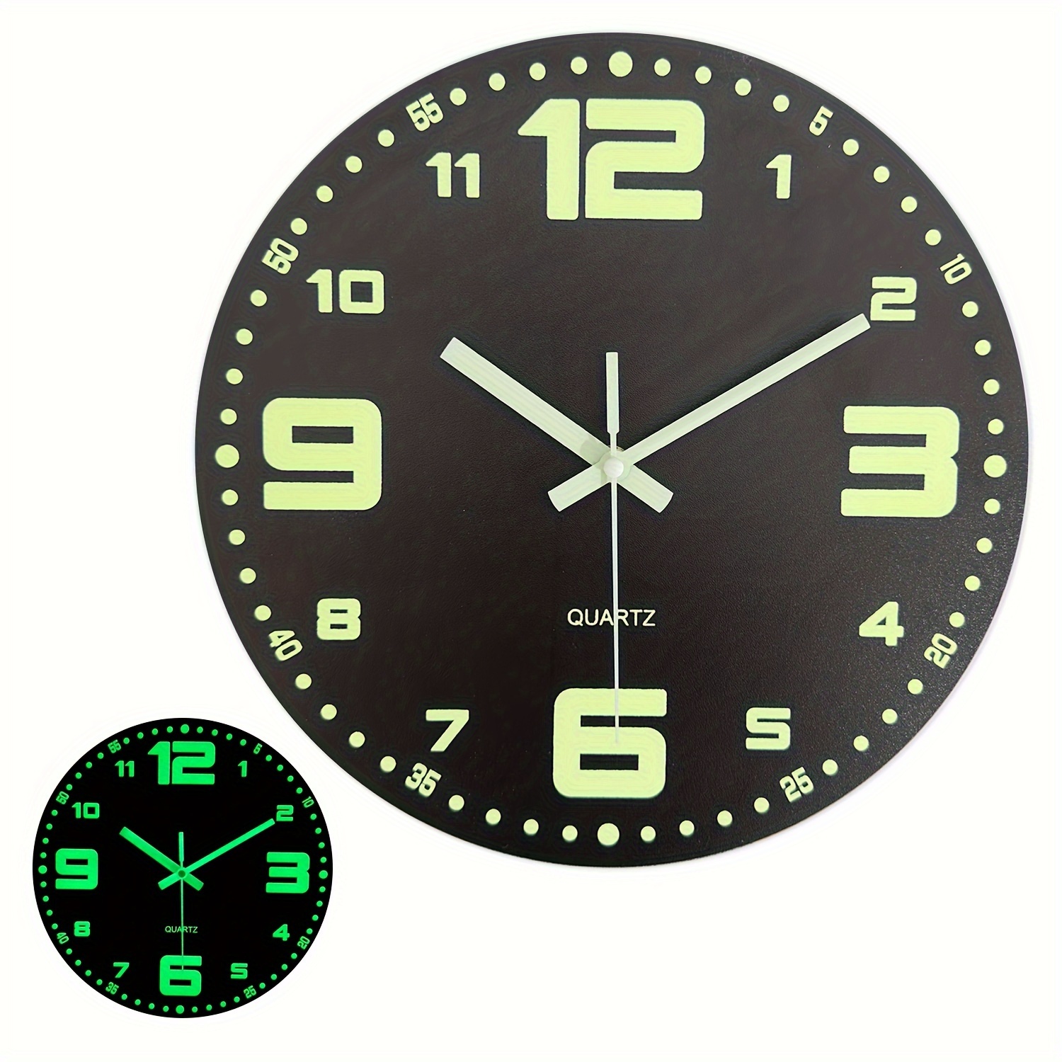 1pc As Graphic Color Wooden Generation Simple Wall Clock - Temu