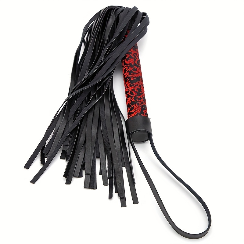 

1pc Horse Whip, Pu Leather Short Horse Whip For Horse Riding