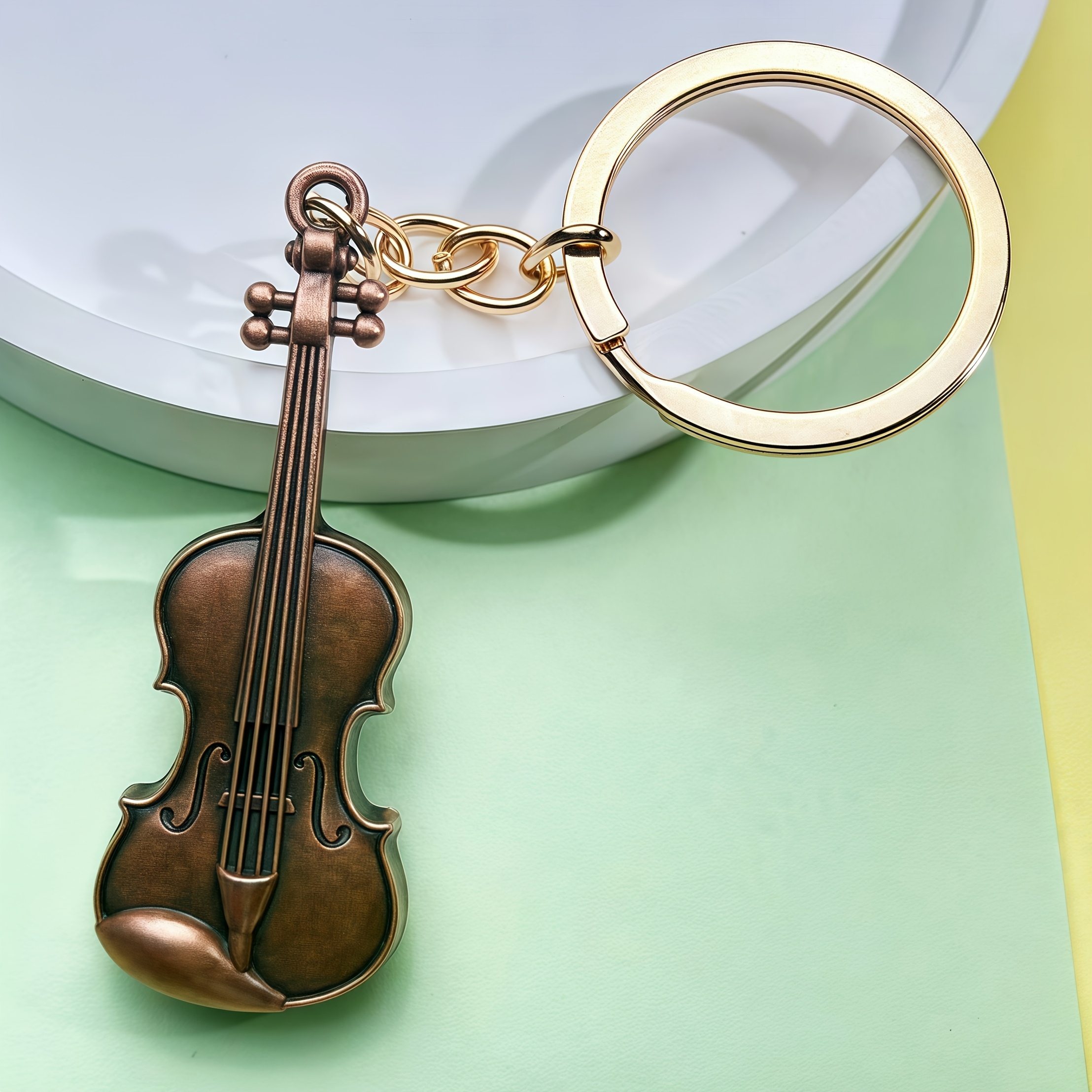 TEMU Nuovo portachiavi violino da e di tendenza , accessorio portachiavi per del violino