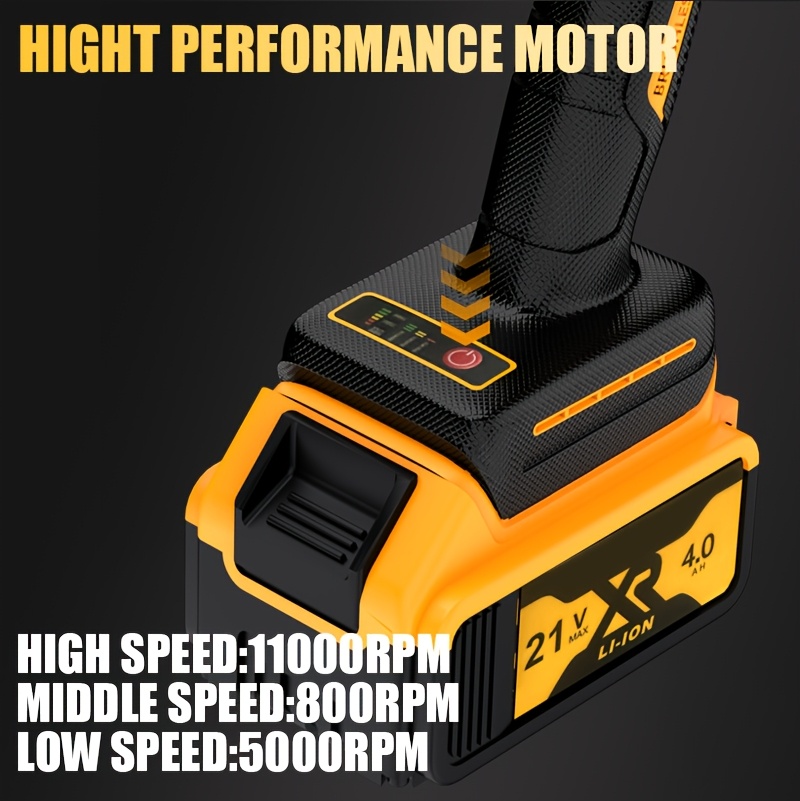 2025 Accu Haakse Slijper & Polijstmachine - Zware Lithium-Ion - Dual-Mode (/) Slijp- en Polijstmachine met Snellader, EU Stekker (230V), voor Metaalbewerking, DIY, Renovatie -