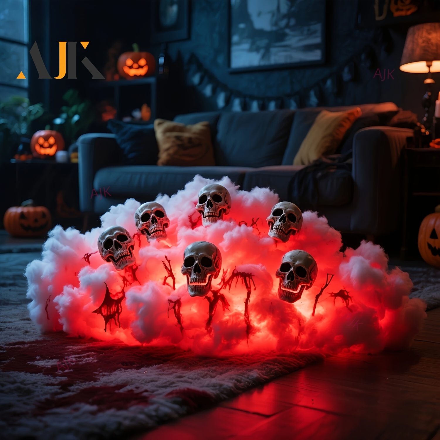 3D Thunder Cloud Light Set