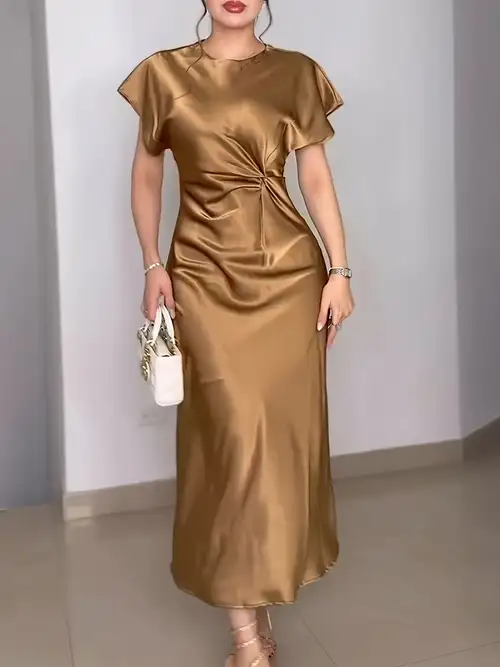 silk dress philippines Filipiniana Silk Base Strap Dress Philippines
