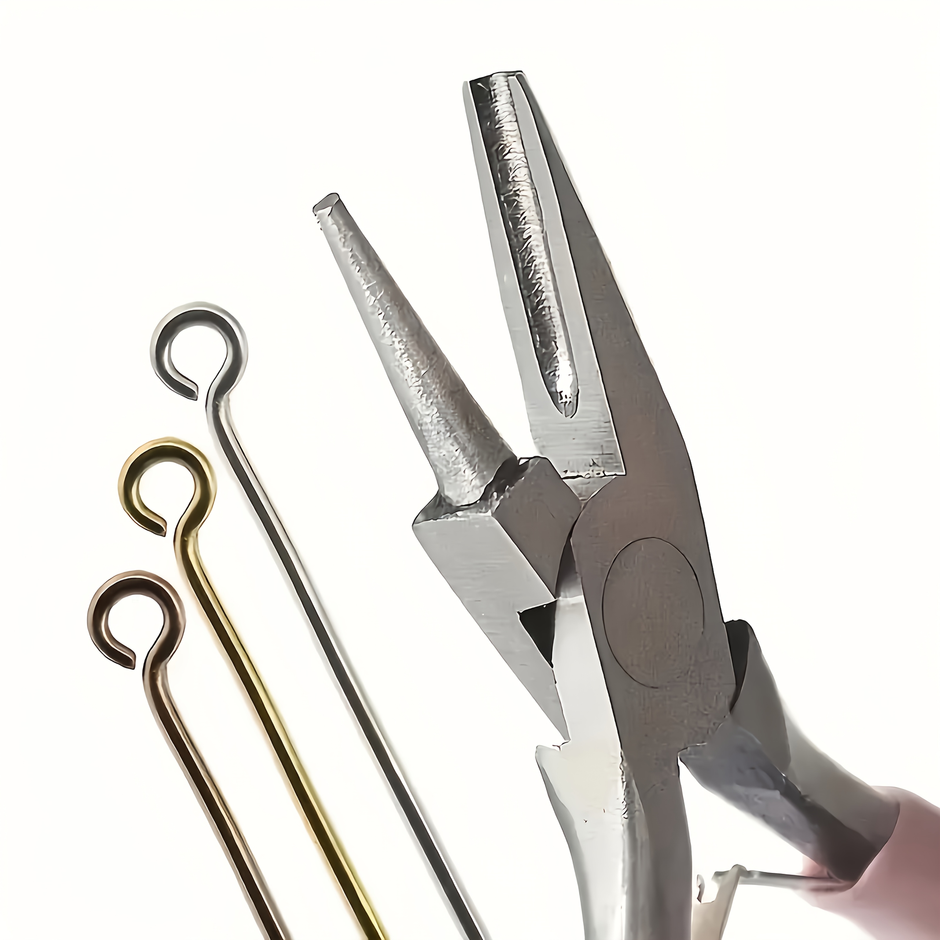 Multi-Functional Durable Metal Manual Needle-Nose Pliers for Jewellery Making