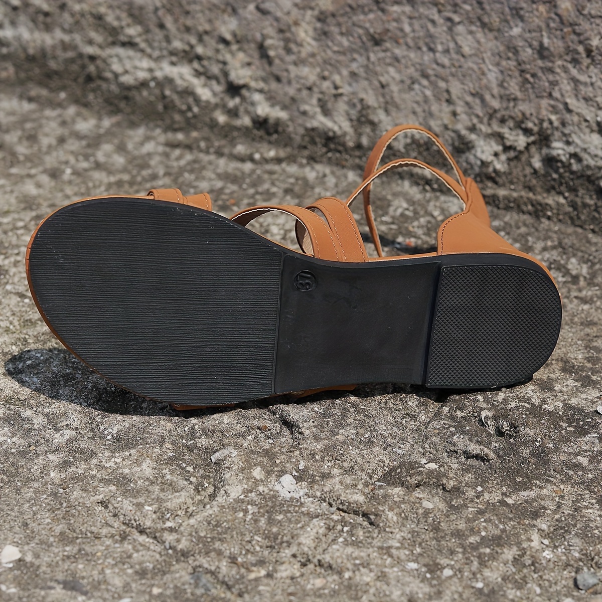 womens flat sandals summer crisscross strap ankle strap Temu