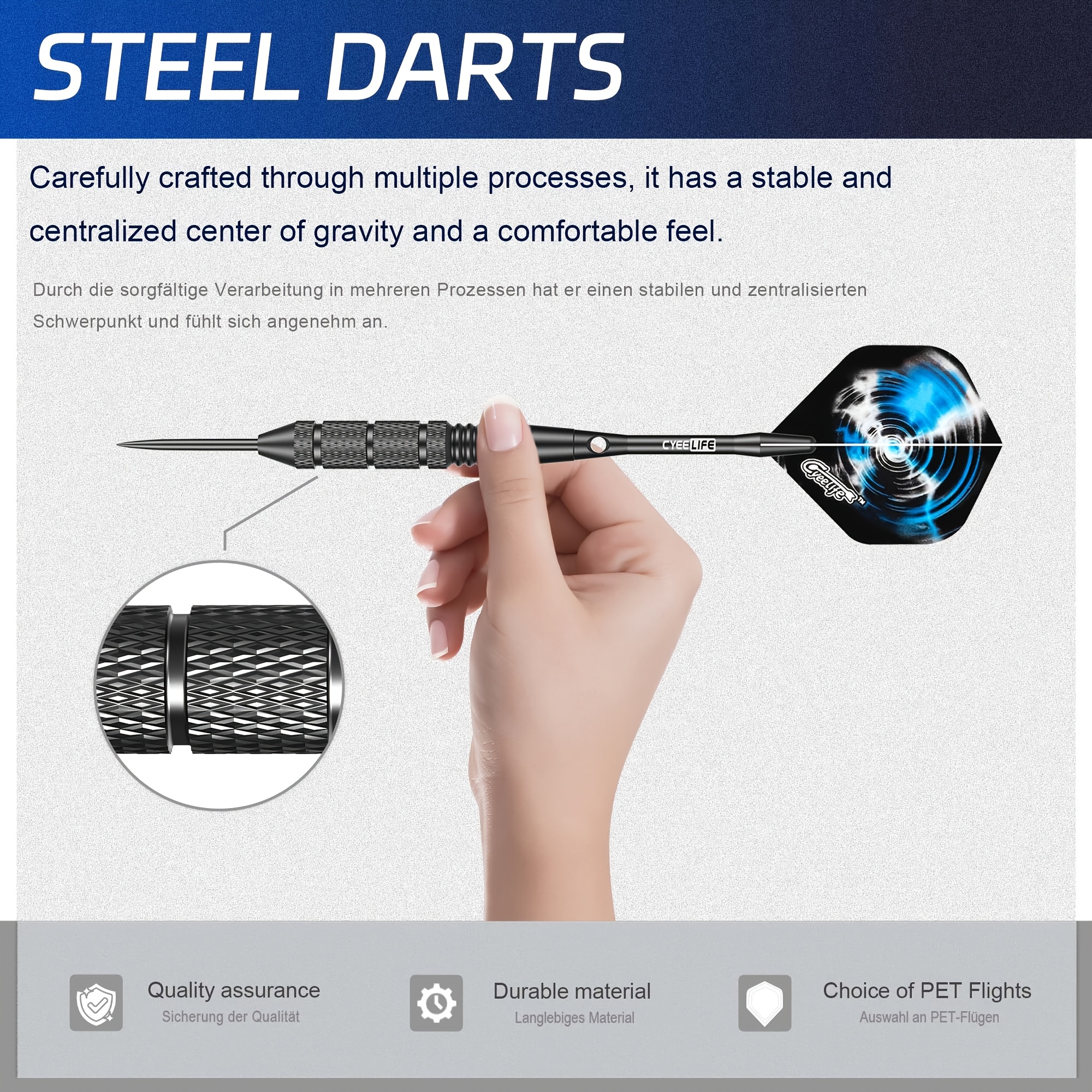 24g Harde Punt Darts Metalen Naalden, Professioneel voor Thuisentertainment en Competitief Darten, Beschikbaar in Zilveren en Zwarte Kleuren