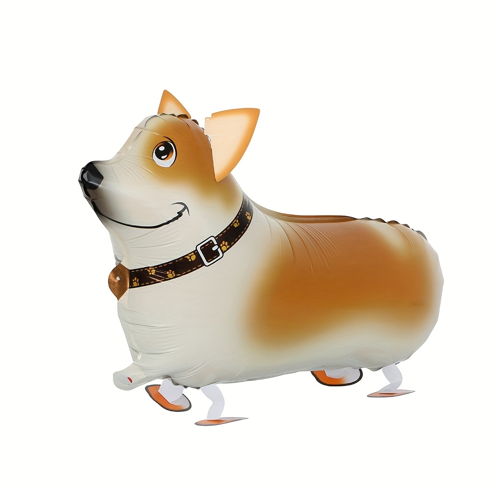 Walking Dog Balloons, Film Standing Balloons, Farm Pet Puppy Theme Party Gifts Decorations Supplies And Favors Wedding Birthday Gathering Party Halloween Autumn Indoor Outdoor Decor, For Christmas