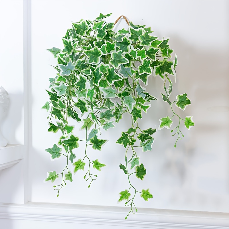 

1pc Realistic Artificial Green Plant Vine, Plastic Hanging Ivy For Home Decor, , Spring , Ideal For Valentine's, Day, , 's Day, - No Container, No Battery, No Electricity Needed