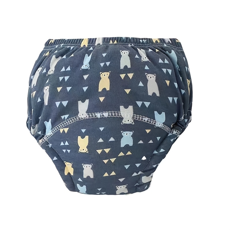 2pcs training pants washable stretchy diaper alternatives with cute patterns for   perfect gift for new parents details 1