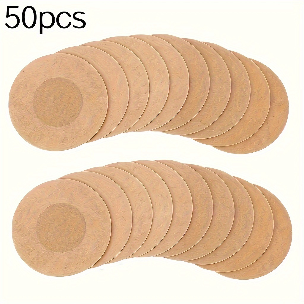 Image of 50/100pcs Disposable Non- Covers For Wedding Dresses, Anti-show-through, Ultra-thin, Seamless, Invisible, Breathable, Anti-slip