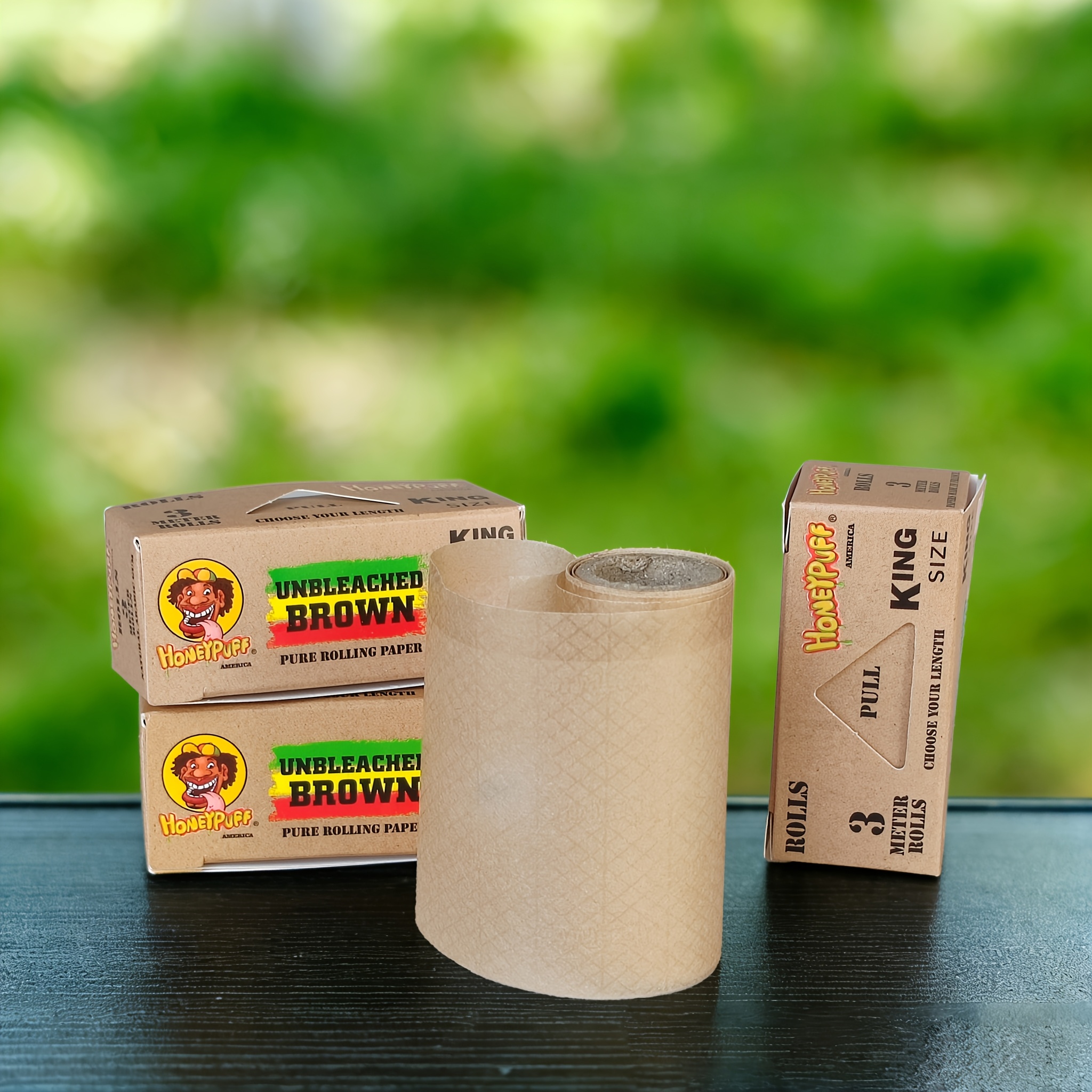 brown tobacco paper Volume 2/3, New * Series Brown Self-Control Rolling Papers,  Self-controllable Length Rolling Papers, Essential Hand-rolling Papers *  Hand-rolling Papers