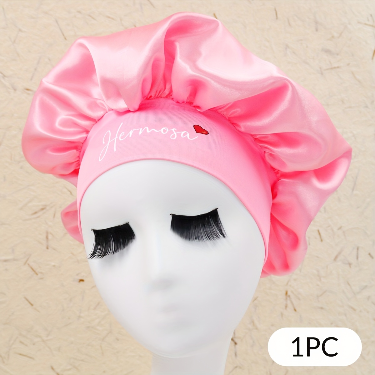 TEMU Custom Bonnet With Name, Personalized Bonnet, Customized Bonnet For Sleeping Women, Customizable Satin Bonnet, Hair Bonnet, Bonnet For Sleeping,