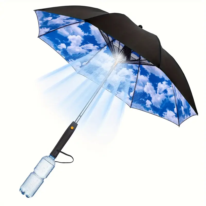 ren hui 3 in 1 with fan mist spray sun protection lightweight portable ideal for outdoor activities modern durable umbrella Product details 5