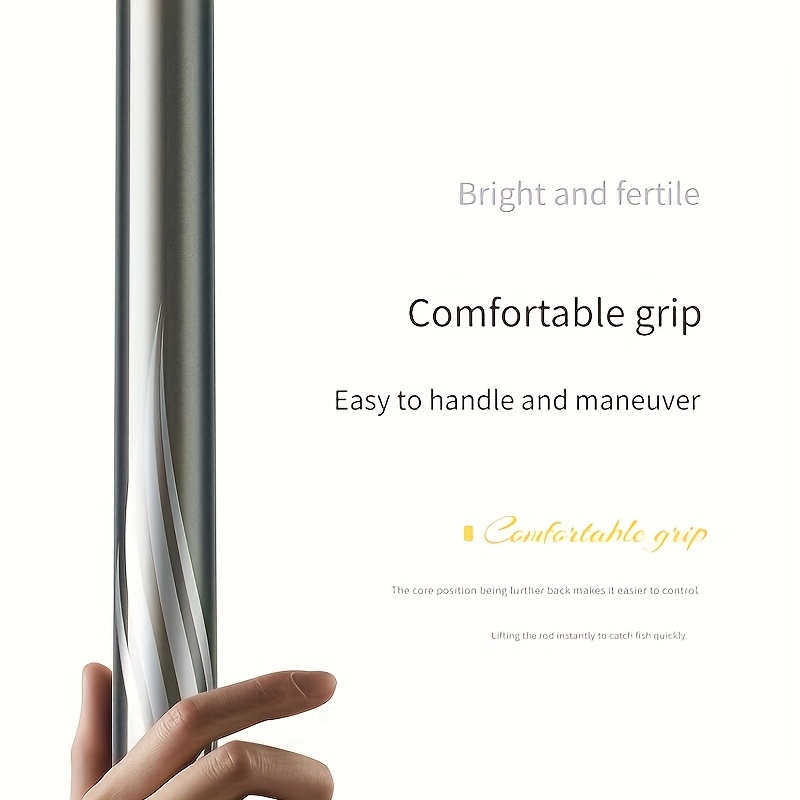 6.5H Ultra Light Large Comprehensive Fishing Rod for Silvery Carp, Big Fish, Table Fishing Rod, Fishing Rod with Handle