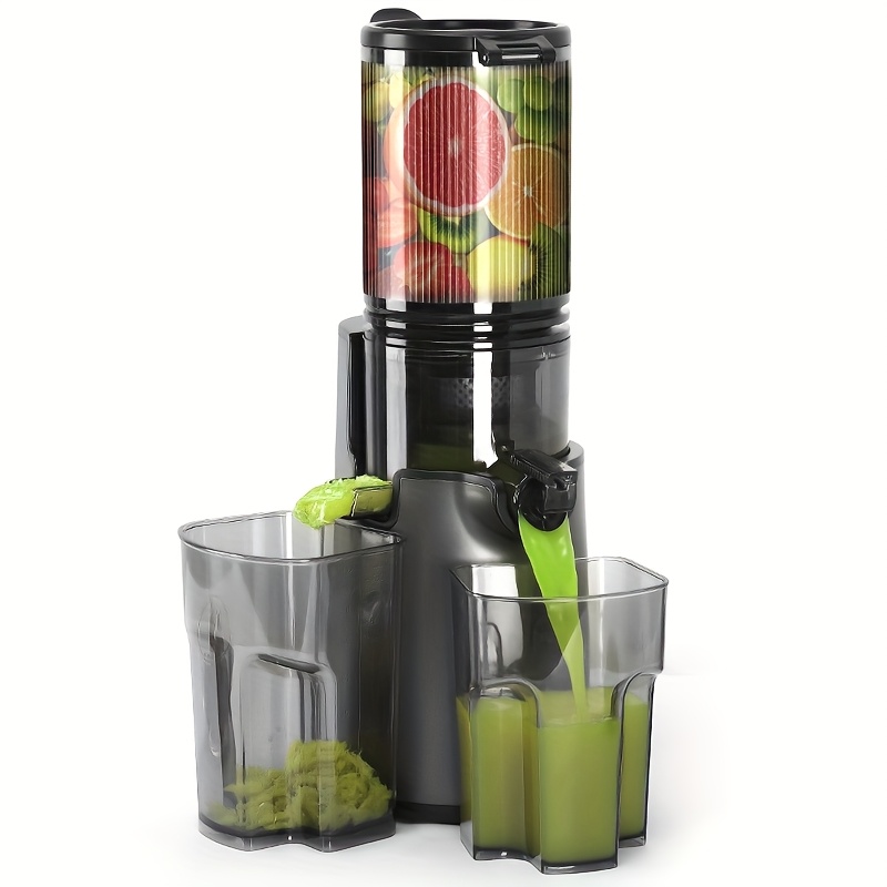 Temu – TEMU Juicer Machines, 2-in-1 Cold Press Juicer, 45oz Large Capacity, Extra Large Chute, 350w Cold Press Juicer Machine, Juicers For Vegetables And