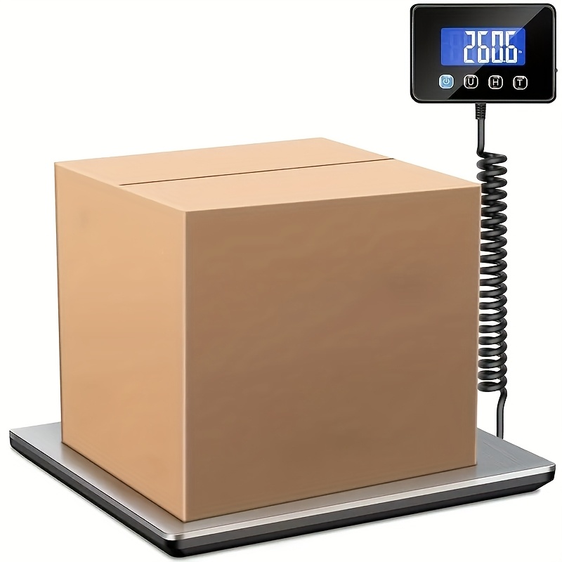 TEMU Shipping Scale, 660lbs Heavy Duty Digital Postal Scale For Packages, 0. High Accurate Digital Postal Scale With Hold/ Function, Shipping Scale