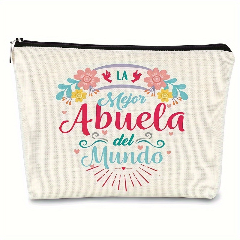 

1pc Cosmetic Bag 'la Del ' - Day For Grandkids,diy Crafts,beading ,beading&jewelry Making