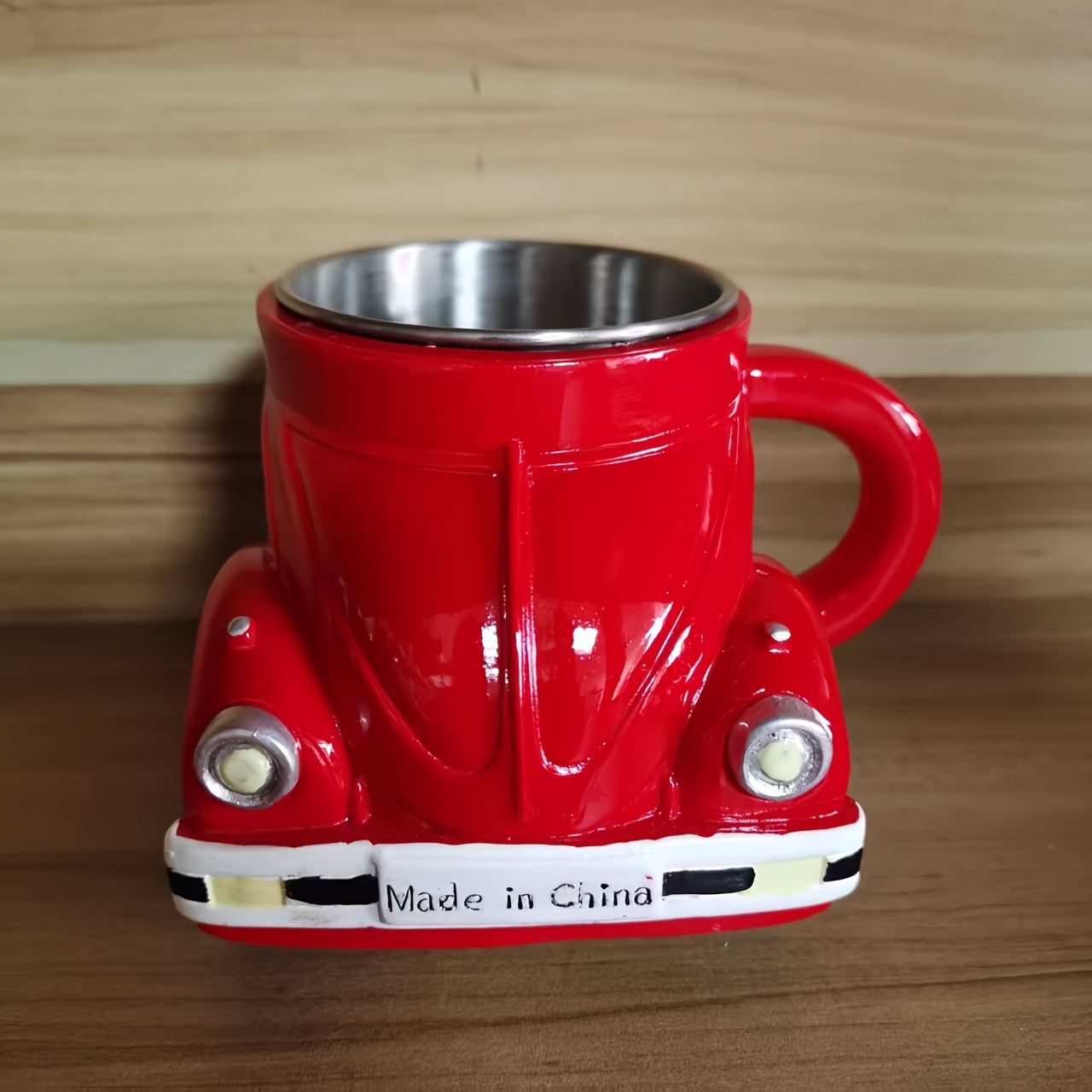 TEMU 【商品名】な、鮮やかな色彩、樹脂素材を使用した、車用カップまたはコーヒーカップ。ご自宅やオフィスでの装飾に最適。車好きやコーヒーバーの追加に最適なギフトです。