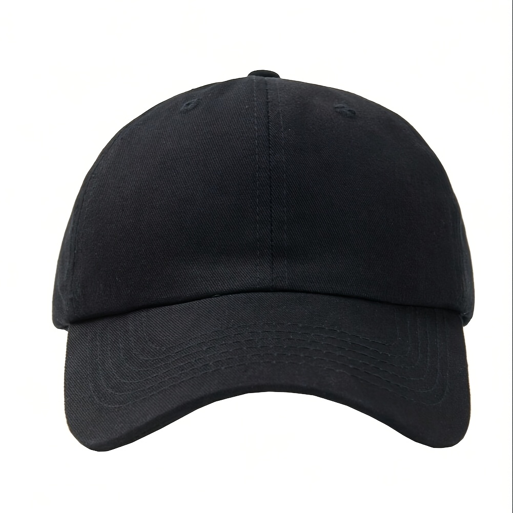 2 Pack Oversize Xxl Baseball Caps For Men And Women, Large Hats For Big Head Black