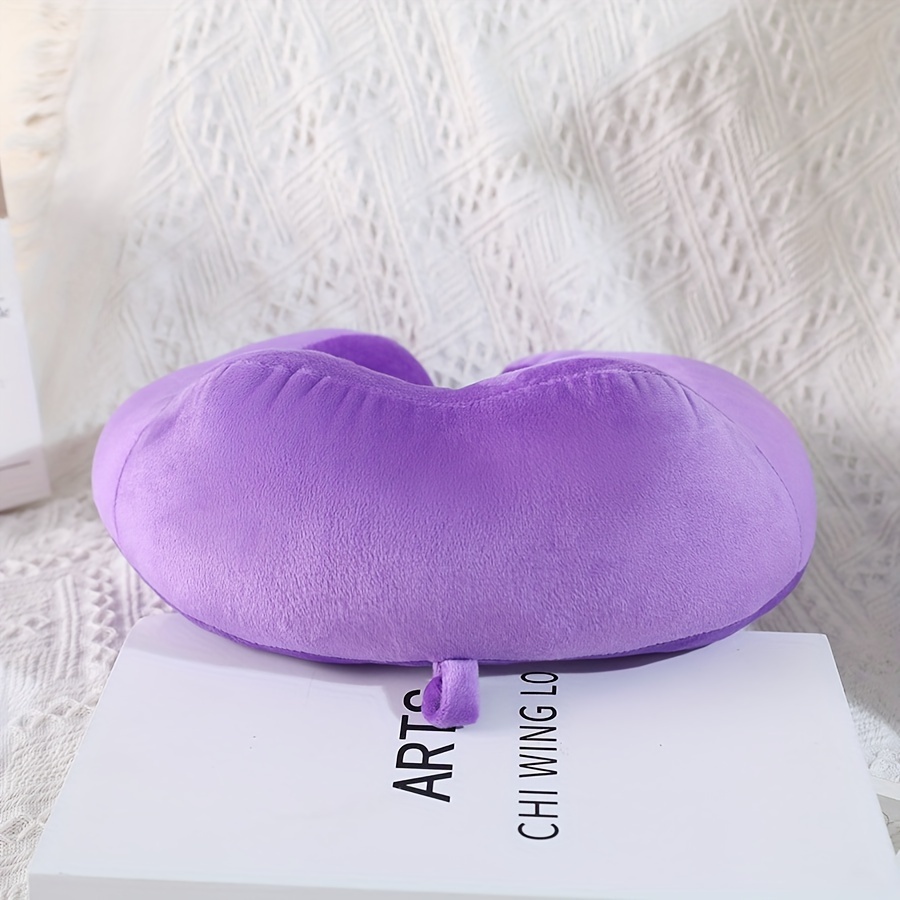 1pc u shaped pillow neck pillow travel airplane head pillow adult u shaped pillow neck support pillow special portable neck pillow airplane neck pillow office nap pillow details 15