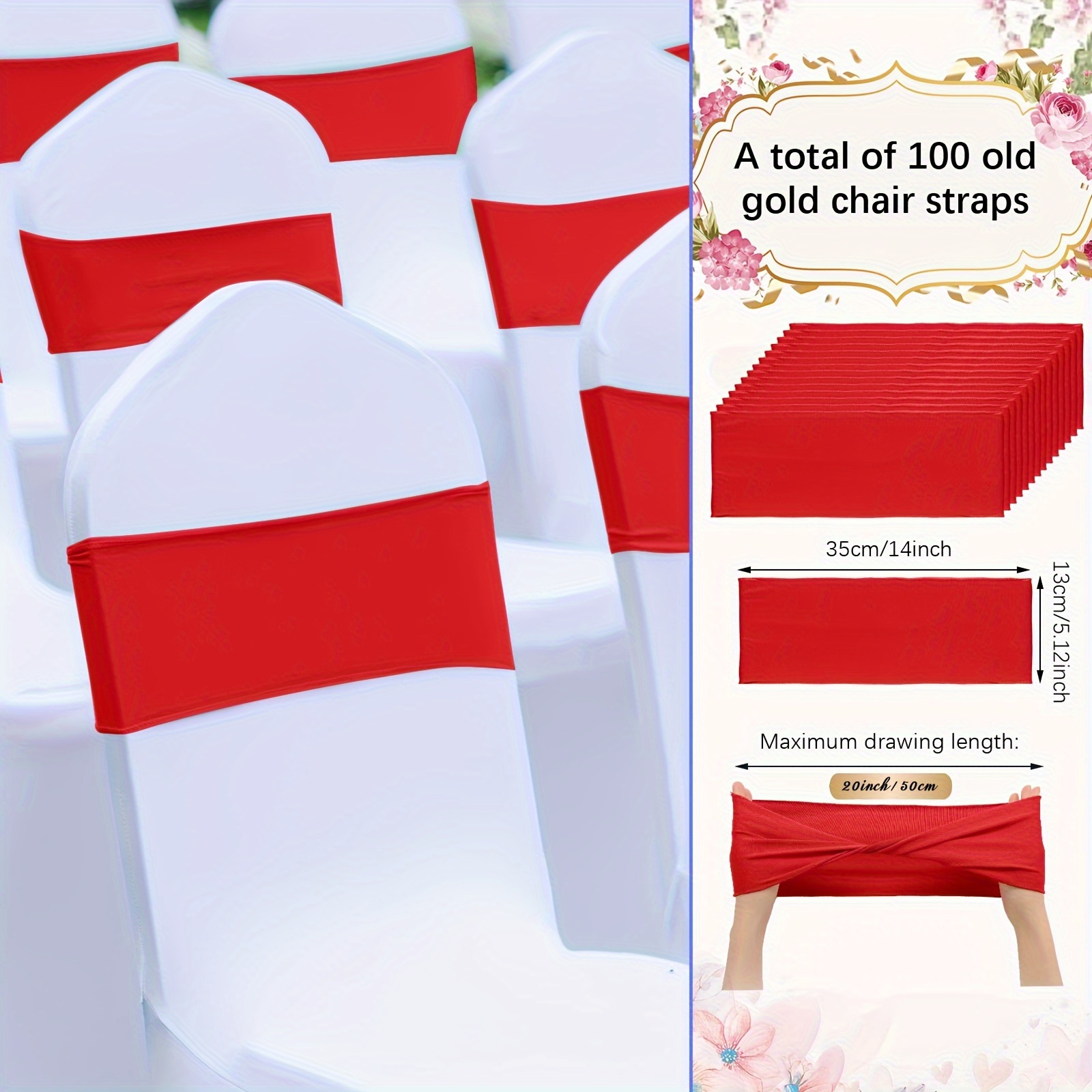 30pcs Elegant Spandex Chair Sashes With Bowknots - Versatile Elastic Ties For Wedding, Party, Ceremony & Banquet Decor