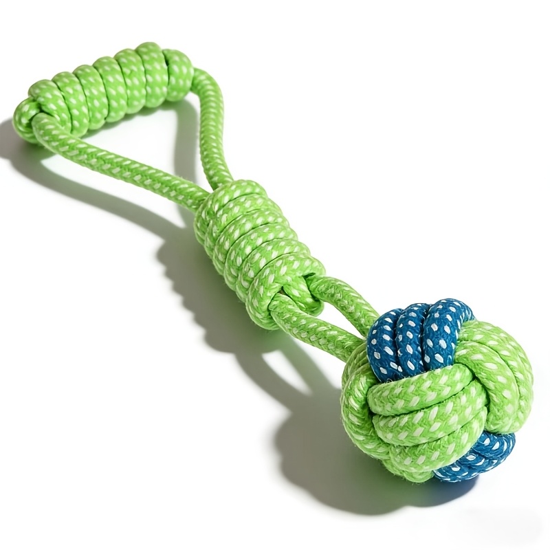 dog rope   interactive chew rope ball toy washable durable tug of   small medium dog training teeth cleaning Product details 0