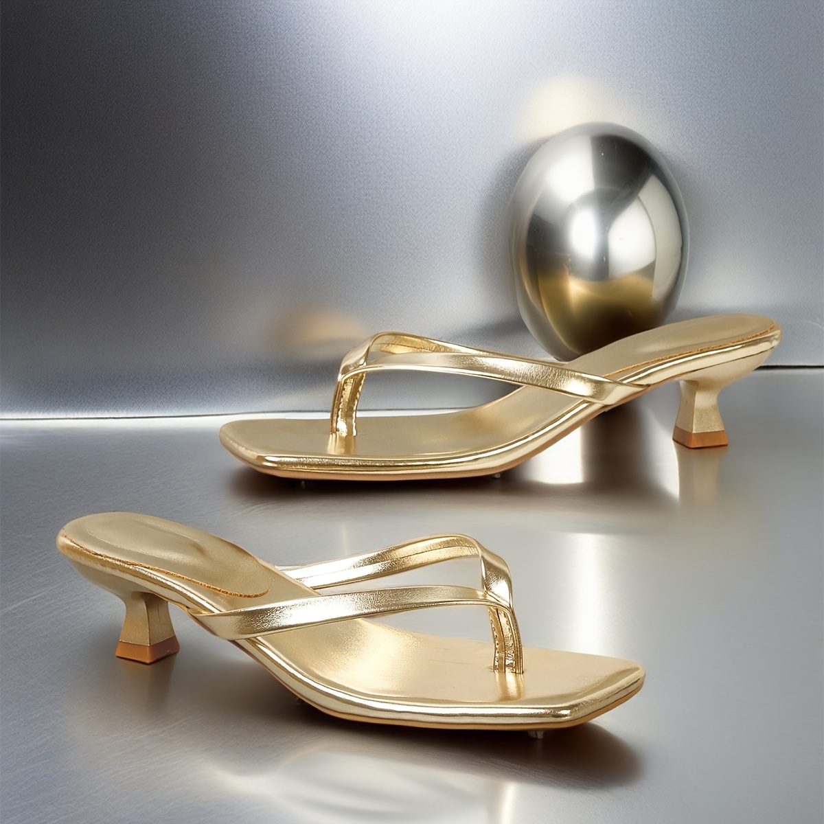 slim fit dress slacks Mia Sandal main image 0
