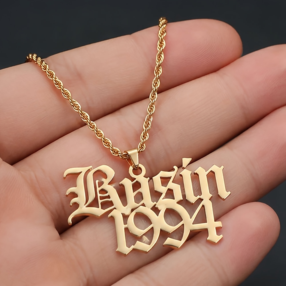 Custom Personalized Name Necklace for Him